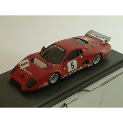 Ferrari 512 BB Bellancauto #5 Violati / Truffo 6 Hrs Mugello 1982 - Built 1:43